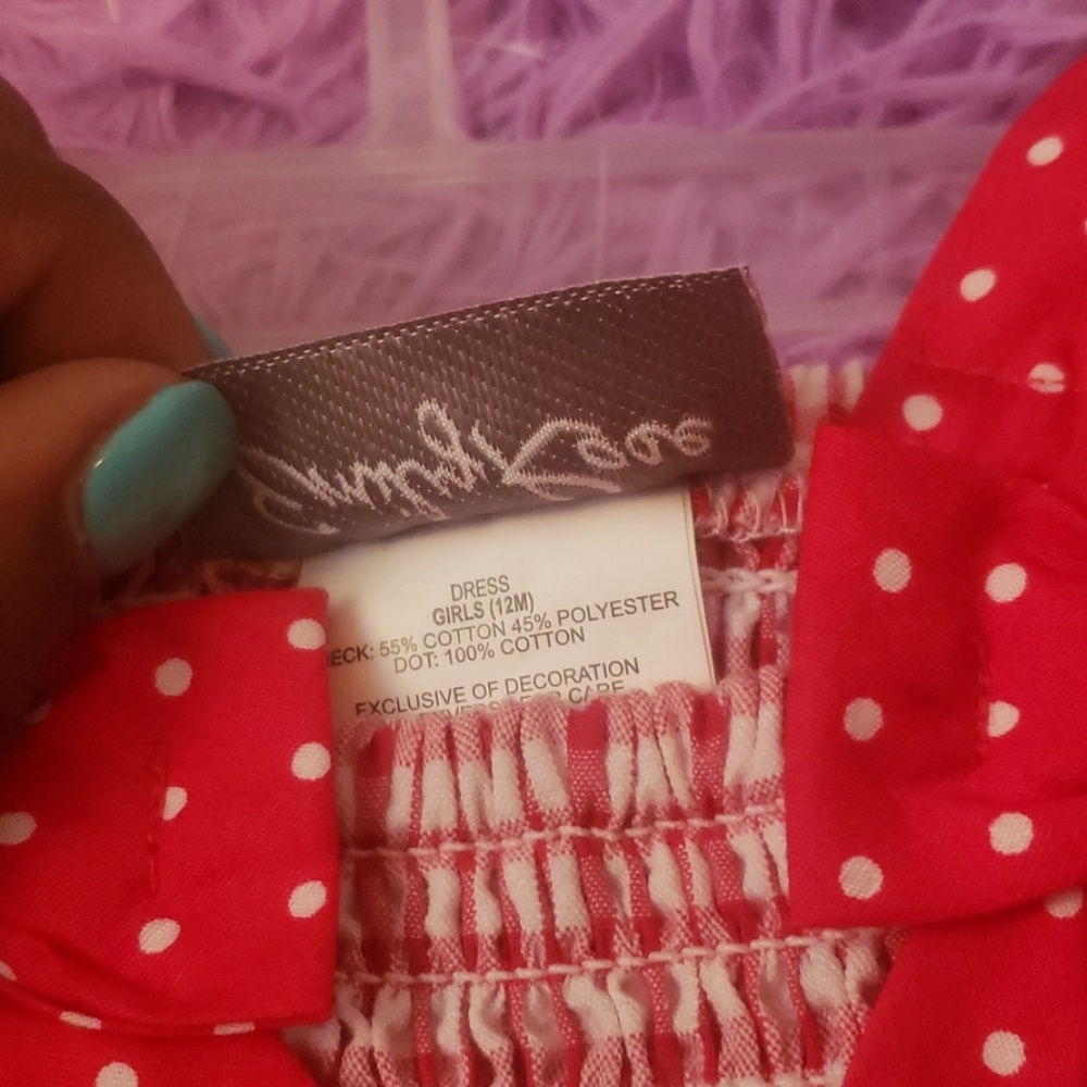 Emily Rose strawberry dress NWT - Picture 2 of 2